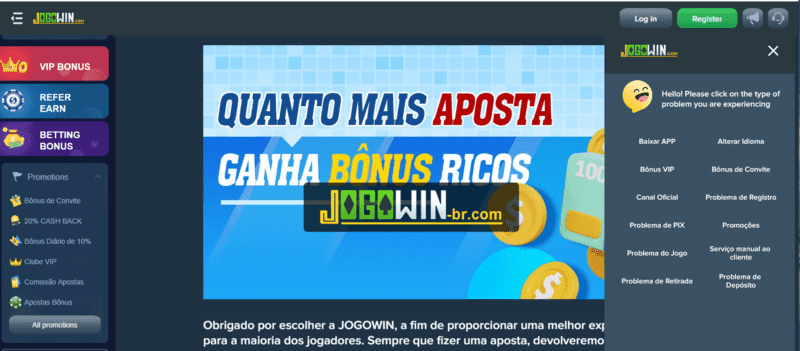 Apostas ganhar